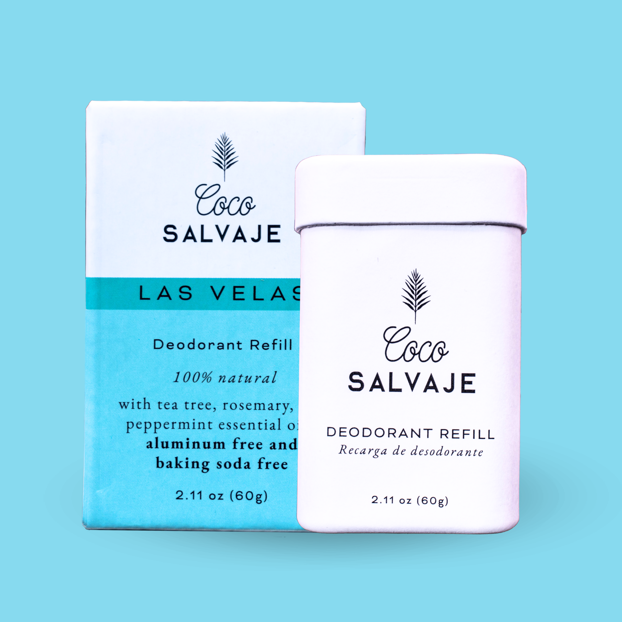 LAS VELAS – Natural Deodorant Stick Refill