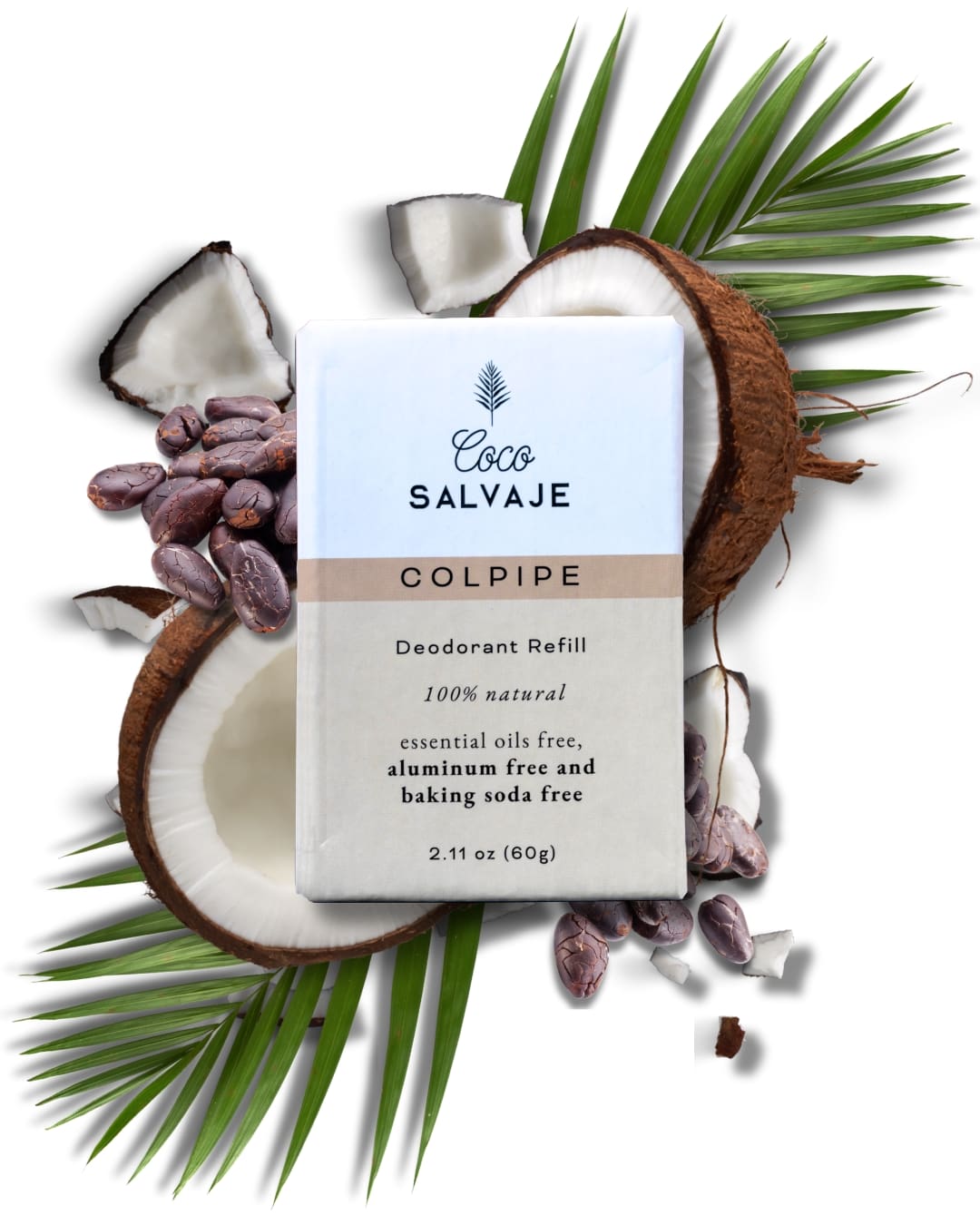 fragrance-free stick deodorant with a soft cocoa scent. ideal for sensitive skin and kids.