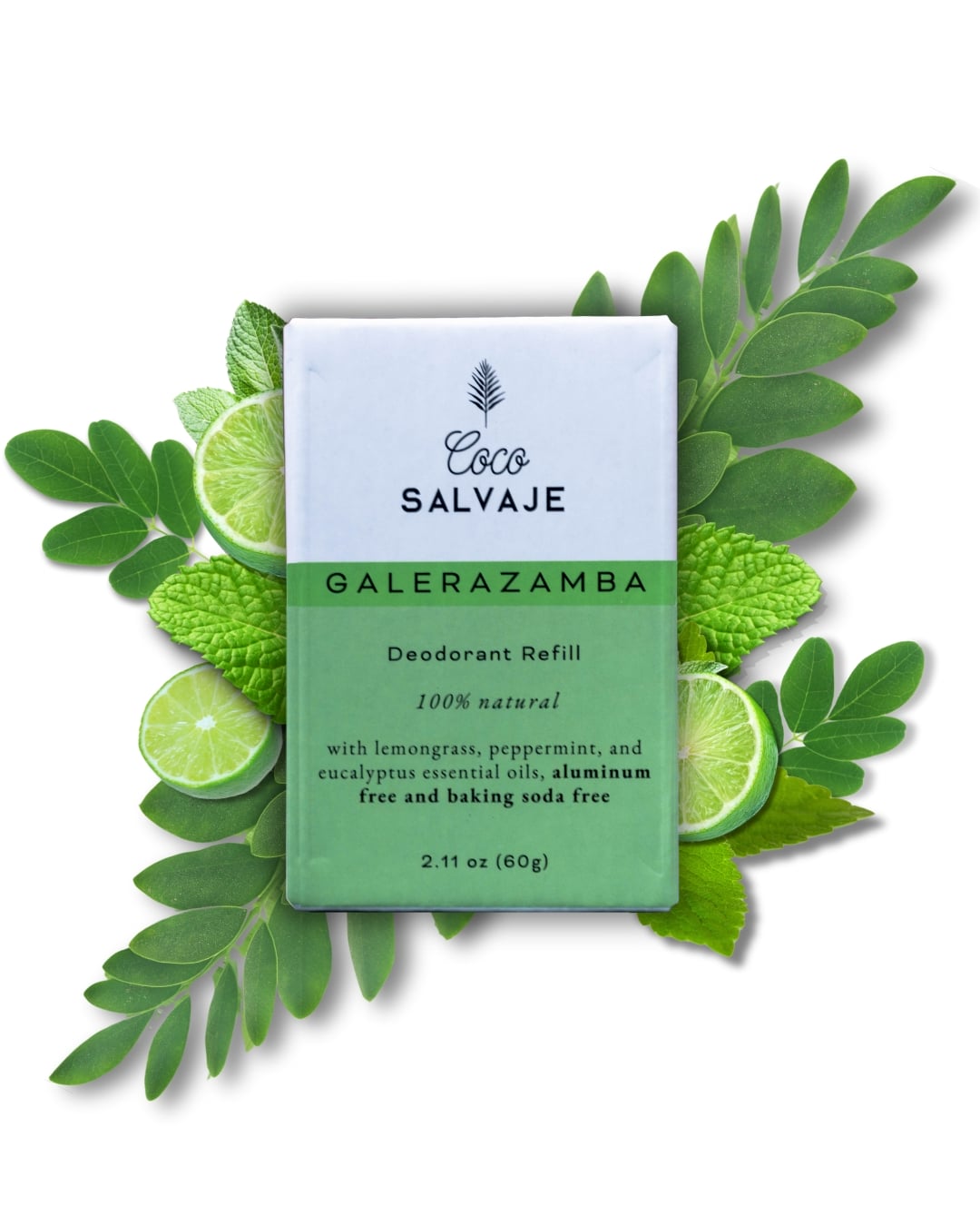 Fusión cítrica y herbal inspirada en el Caribe. Desodorante sólido para una protección fresca y prolongada.