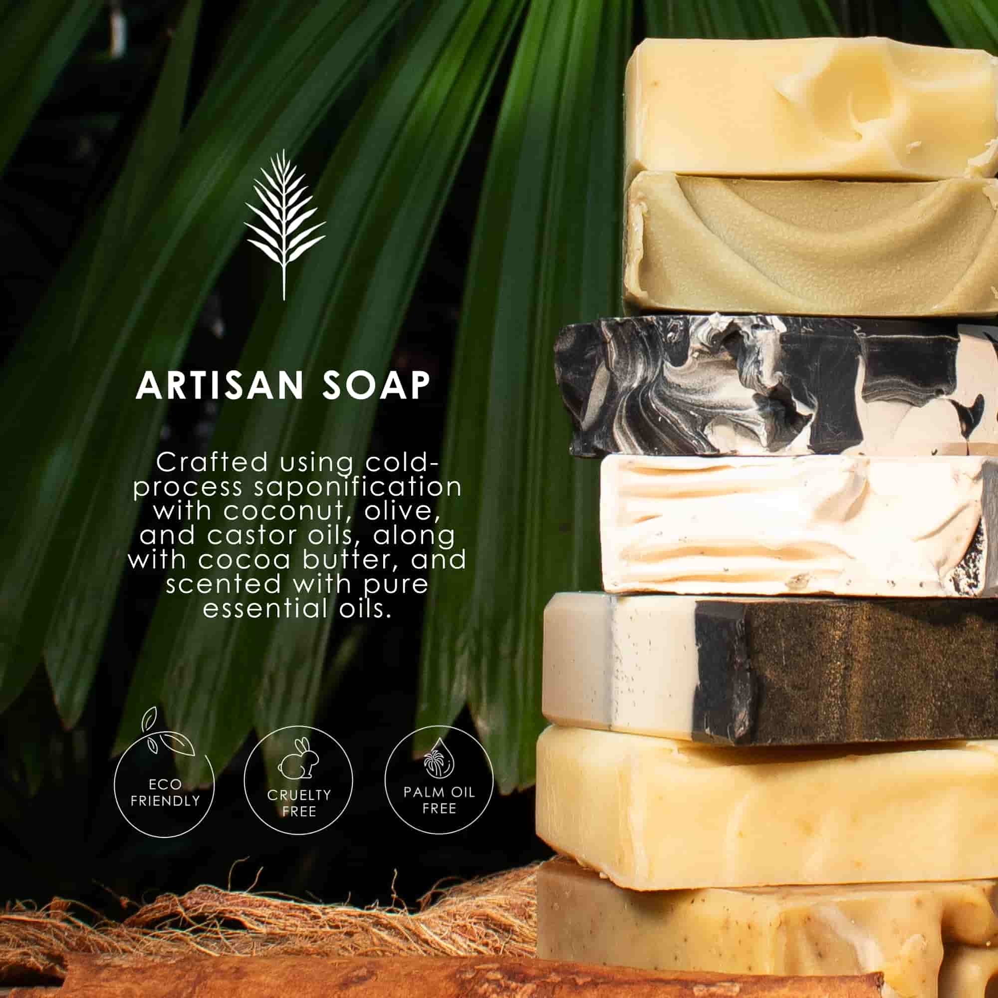 coco salvaje artisanal soap. gentle cleansing with natural ingredients, botanical aromas, and lots of love.