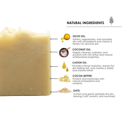 artisanal formula that nourishes and softens the skin, ideal for daily care.