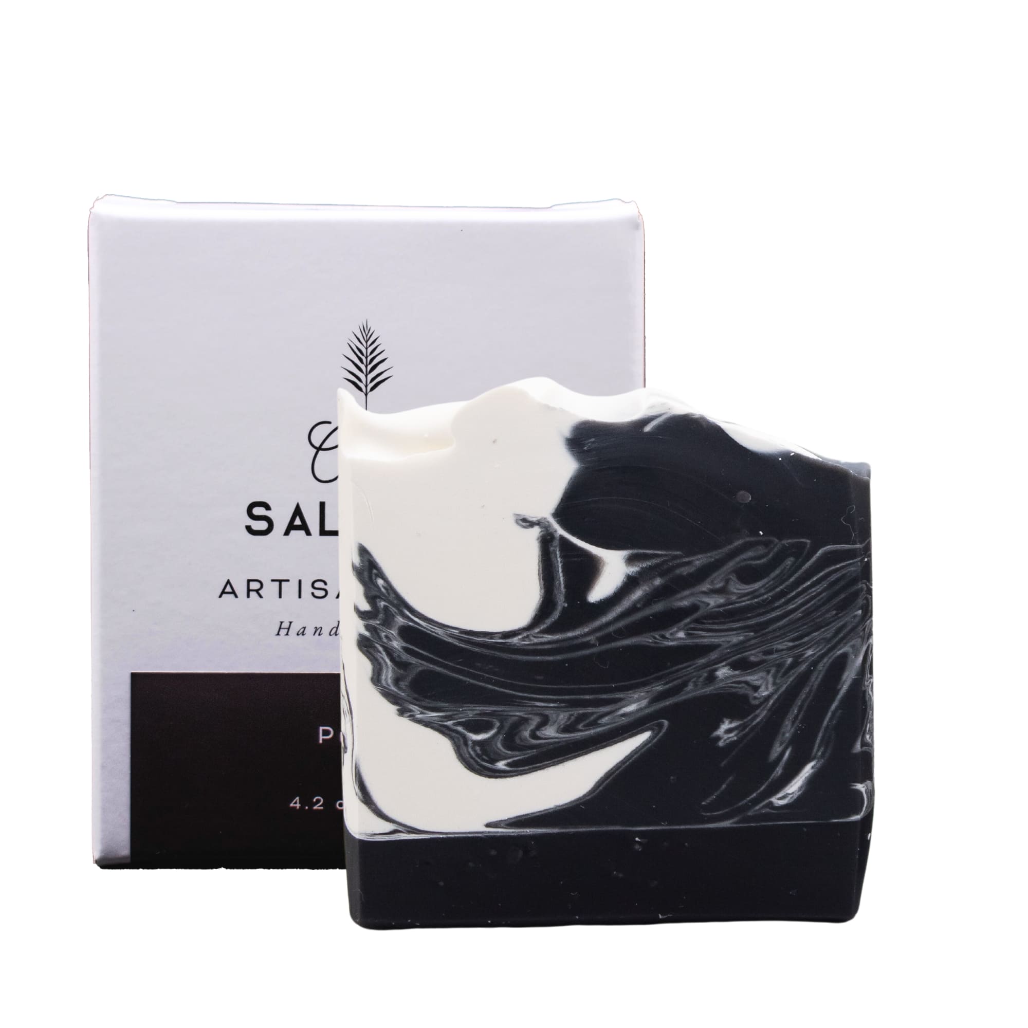 artisanal soap with activated charcoal, tea tree, and lemon. deep cleansing that purifies and revitalizes the skin.
