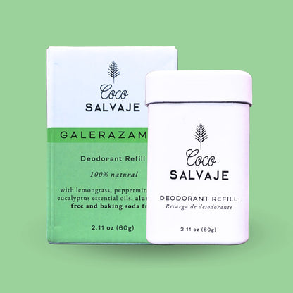 Herbal citrus deodorant stick, baking soda-free and aluminum-free. Natural and effective protection.