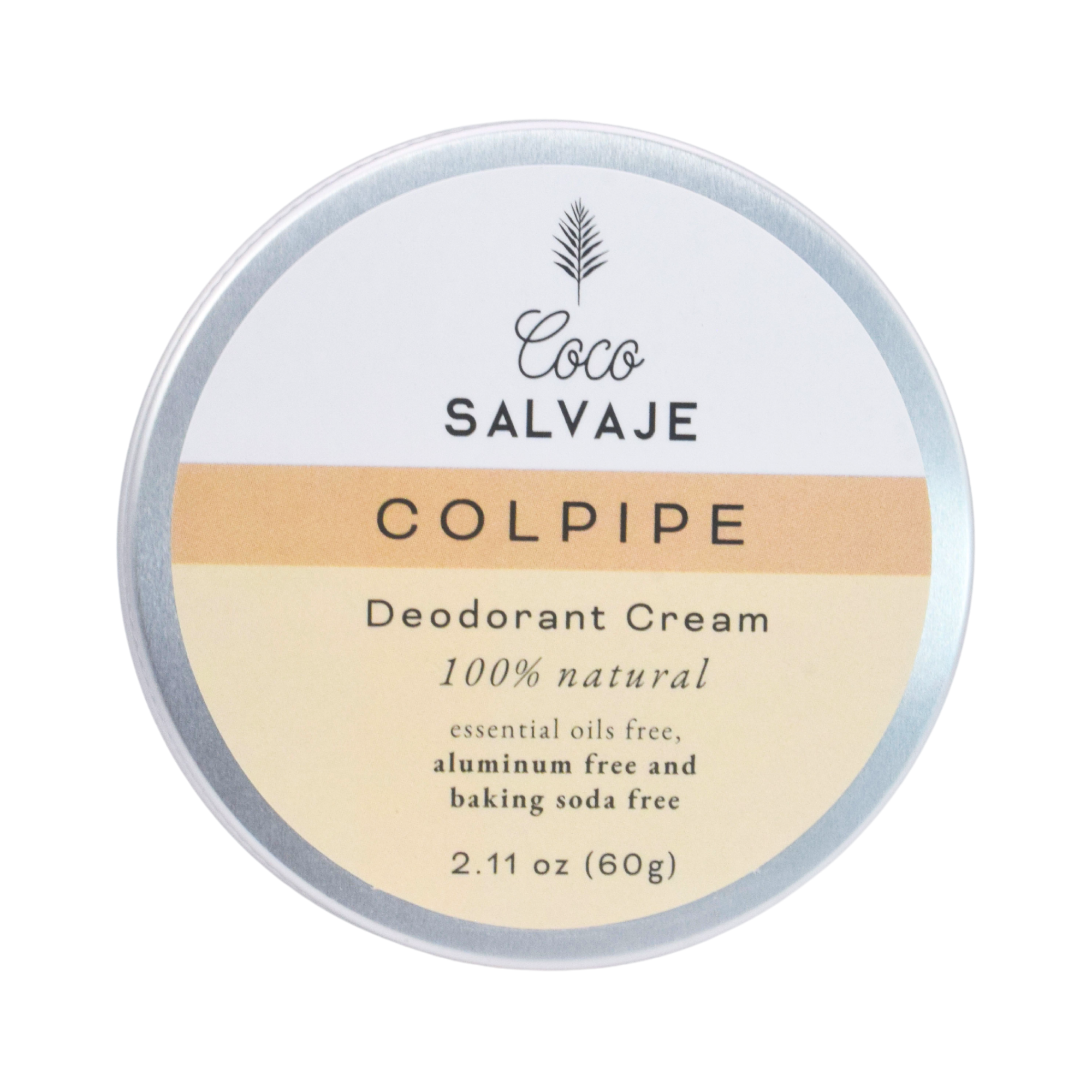 COLPIPE Deodorant Cream 2.11 Ounce