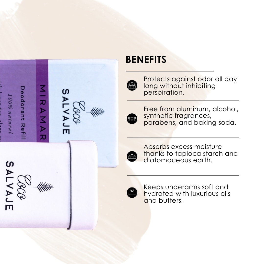 light and elegant floral scent. deodorant that keeps your day feeling fresh.