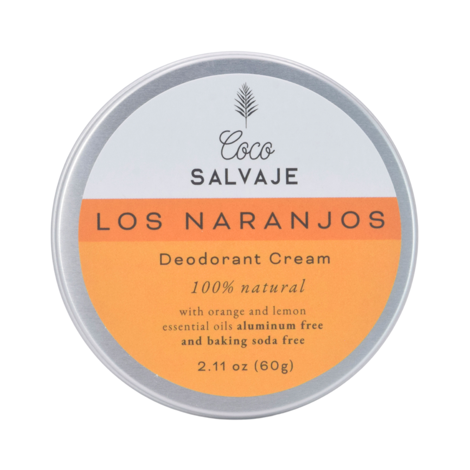 LOS NARANJOS Deodorant Cream 2.11 Oz