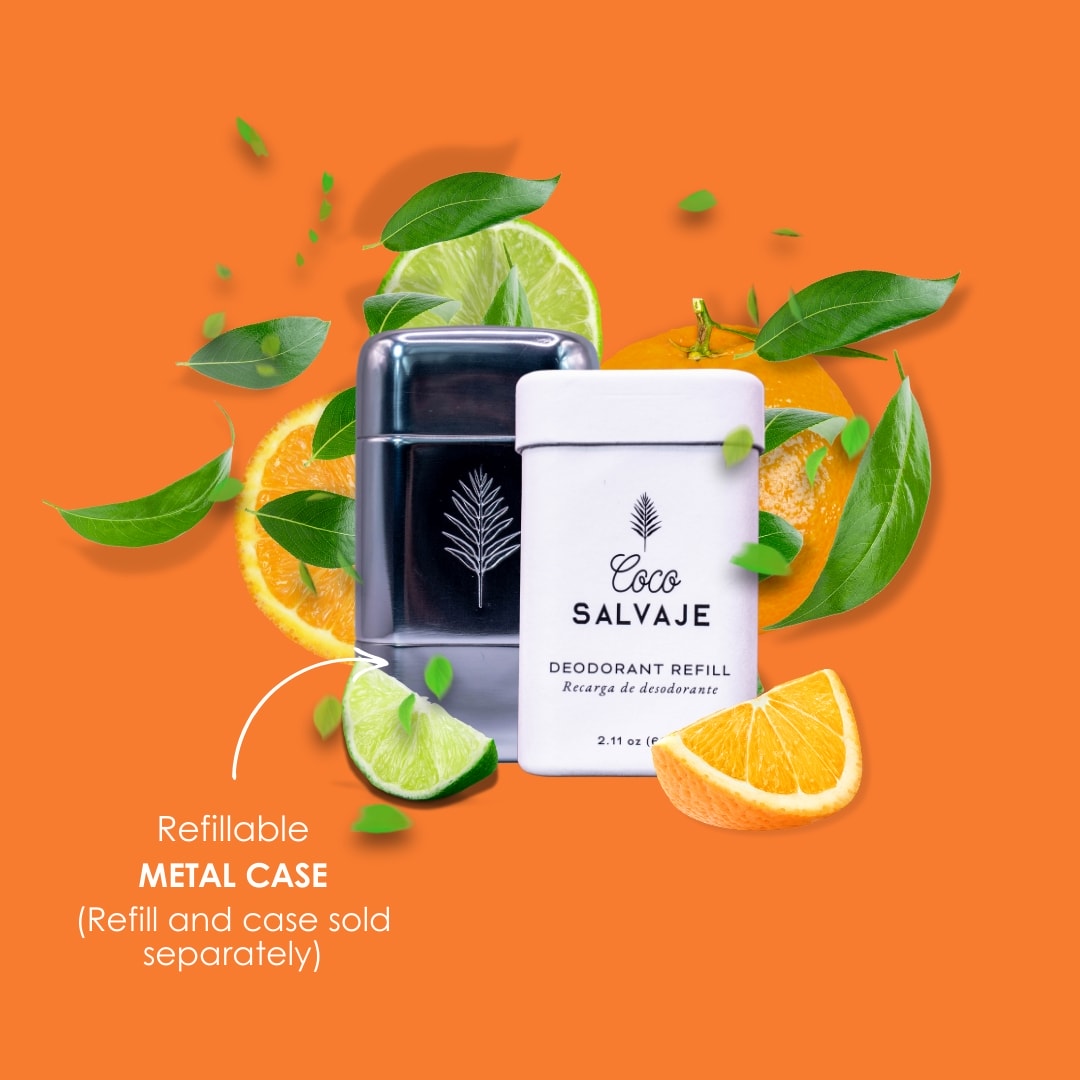 soft citrus that energizes your routine. a stick that blends freshness and long-lasting protection.