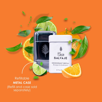 soft citrus that energizes your routine. a stick that blends freshness and long-lasting protection.