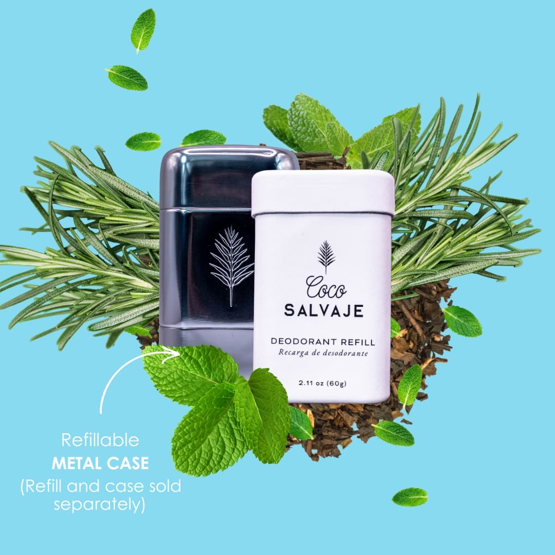 herbal and mentholated scent that instantly refreshes. natural aluminum-free stick for those who love freshness.