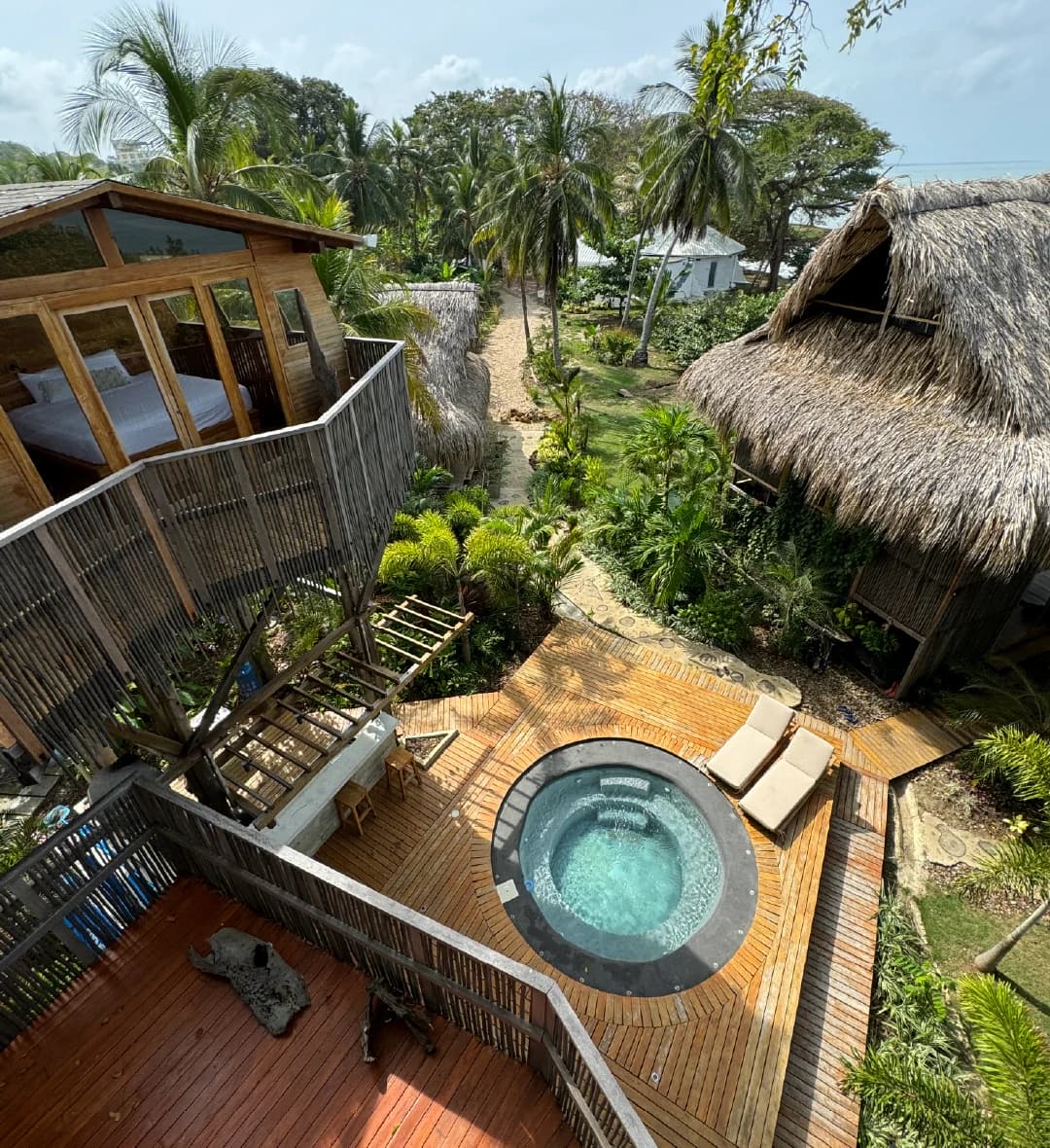 coco salvaje's tree house, a natural retreat where creativity and magic meet at the highest point.